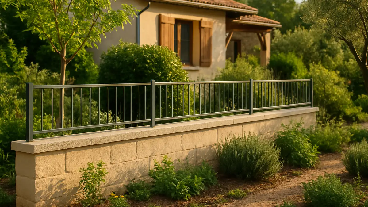 Prix d'un muret de clôture : parpaing, pierre, béton — le vrai coût au mètre